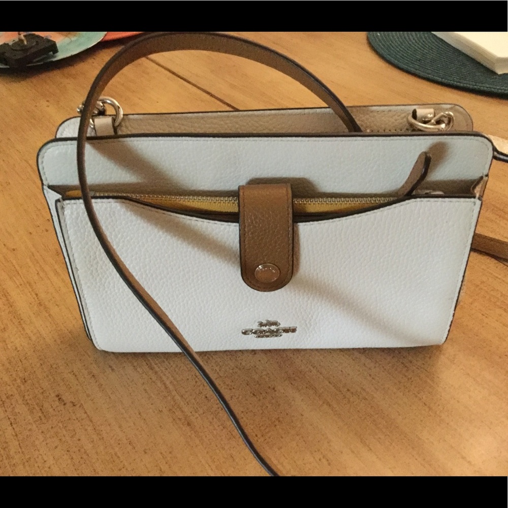 Beautiful Coach crossbody bag & wallet.